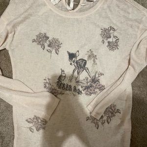 XS Light Sweater from the Lauren Conrad Disney Spring Collection Bambi